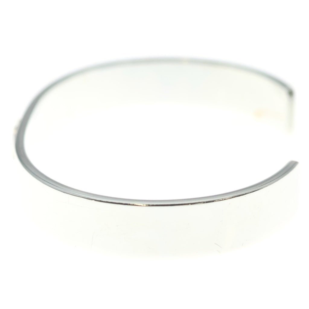 鷲見太郎(ワシミタロウ) Plain Bangle 10mm Arabesque K18 Eagle Metal イーグルメタル付き プレーンバングル ブレスレット シルバー/ゴールド