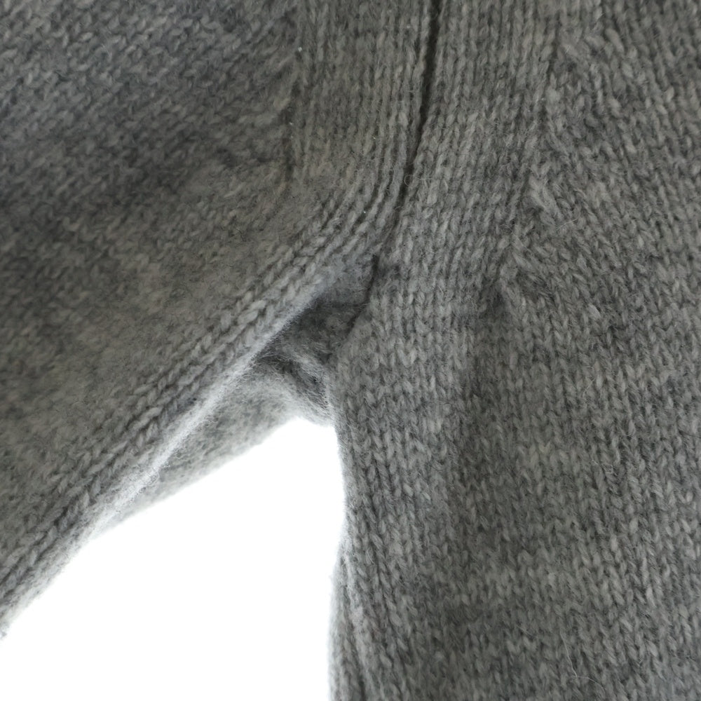Sacai(サカイ) 21AW ジャケットドッキング プルオーバー ニットセーター グレー レディース 21-05782
