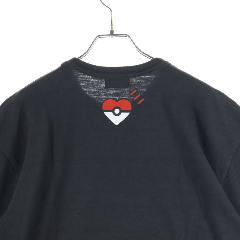 HUMAN MADE(ヒューマンメイド) 25AW ×POKEMON MADE GRAPHIC T-SHIRT ポケモン フロントプリント グラフィック クルーネック 半袖Tシャツ カットソー ブラック
