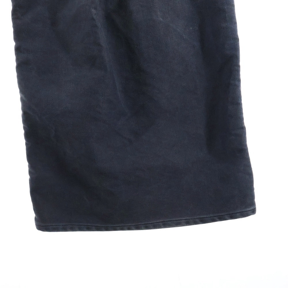 SUBLATIONS(サブレーションズ) 24AW MOLESKINE 2TUCK WIDE BAGGY PANTS モールスキン 2タック ワイド バギーパンツ ブラック S121405