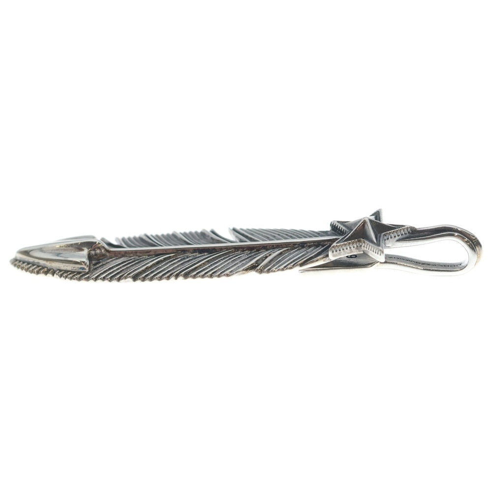 CODY SANDERSON(コディーサンダーソン) CS NAVAJO SHERIFF STAR ARROW FEATHER ナバホ シェリフ スター アロー フェザー ペンダントトップ シルバー C3-01-022