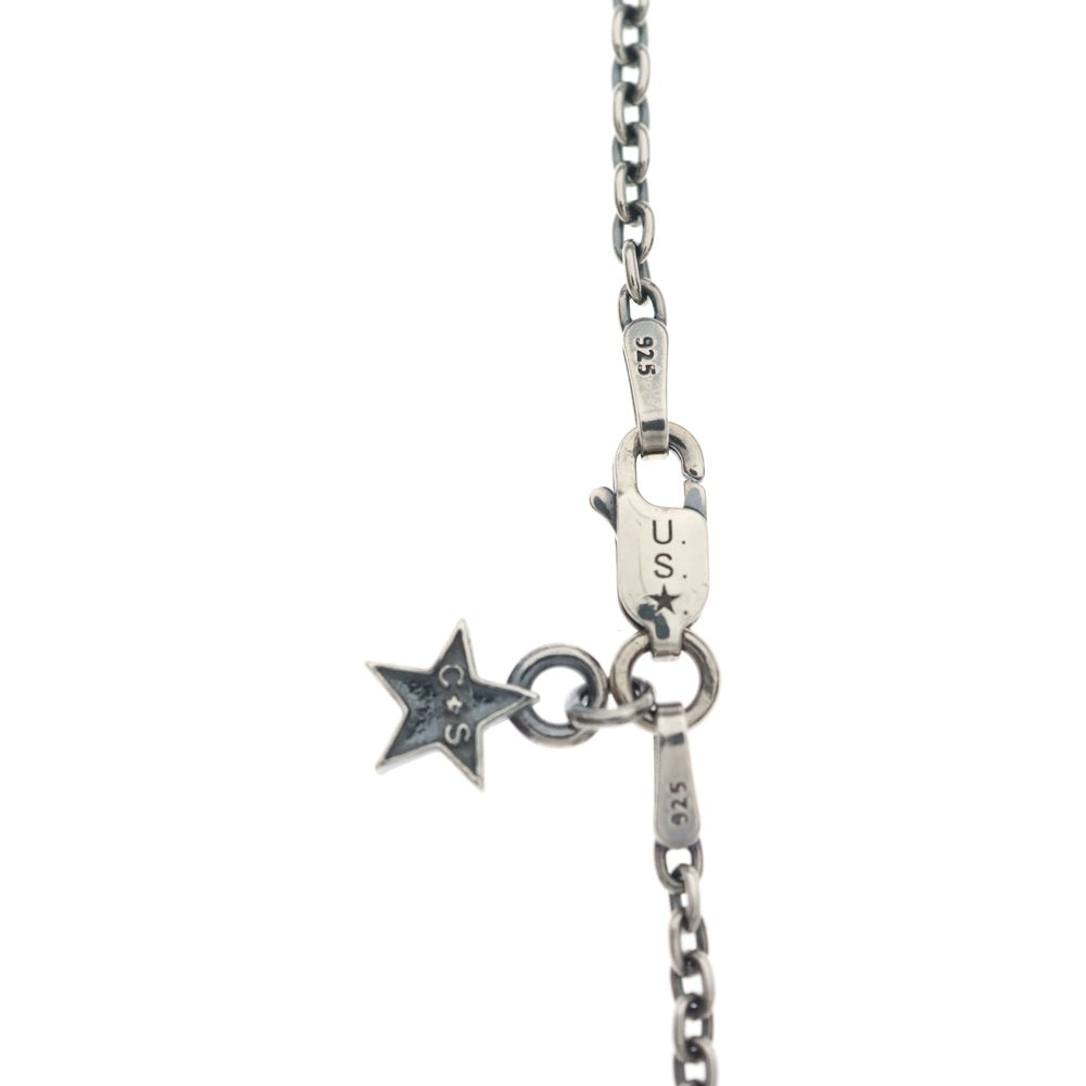 CODY SANDERSON(コディーサンダーソン) CS TINY STAR LOGO CHAIN タイニースターロゴ チェーンネックレス シルバー C9-99-021
