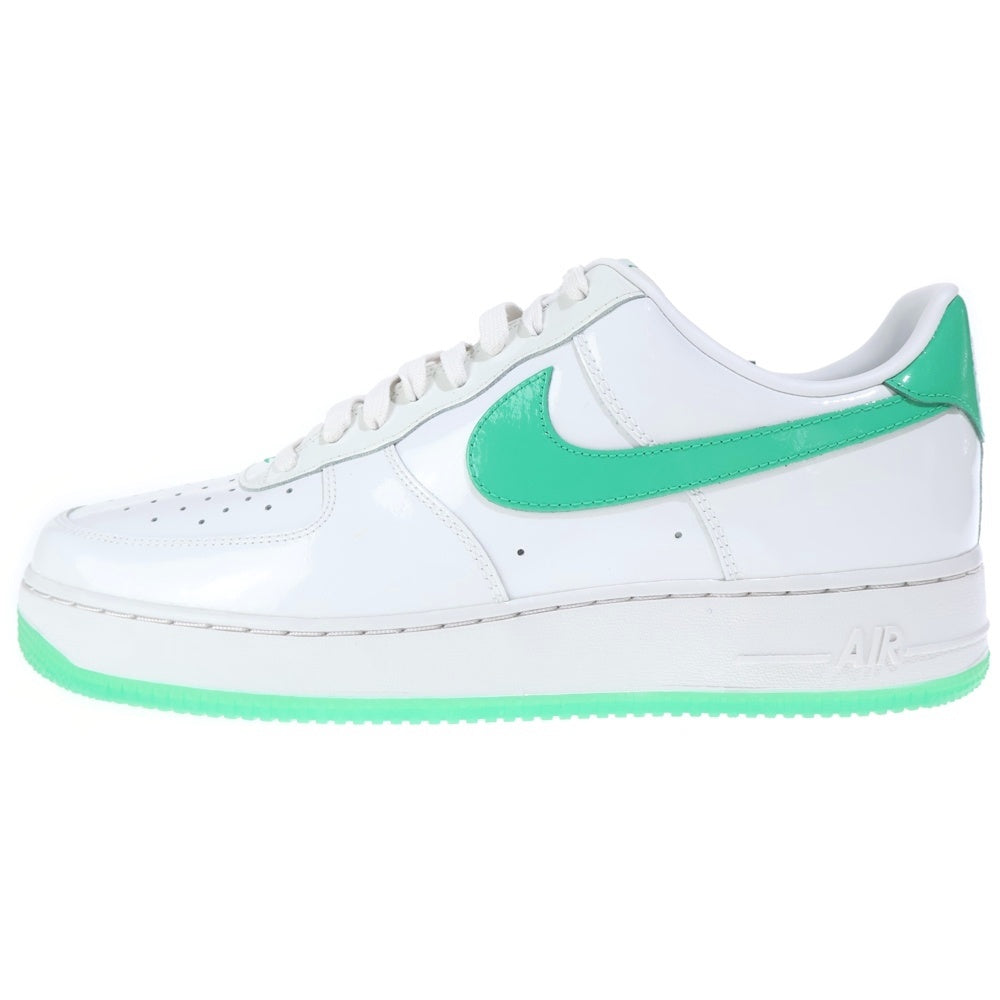 NIKE(ナイキ) AIR FORCE 1 LOW 07 PREMIUM PLATINUM TINT AND STADI エアフォース 1 ロー 07 プレミアム ローカットスニーカー ホワイト/グリーン US12/30cm HF4864-094