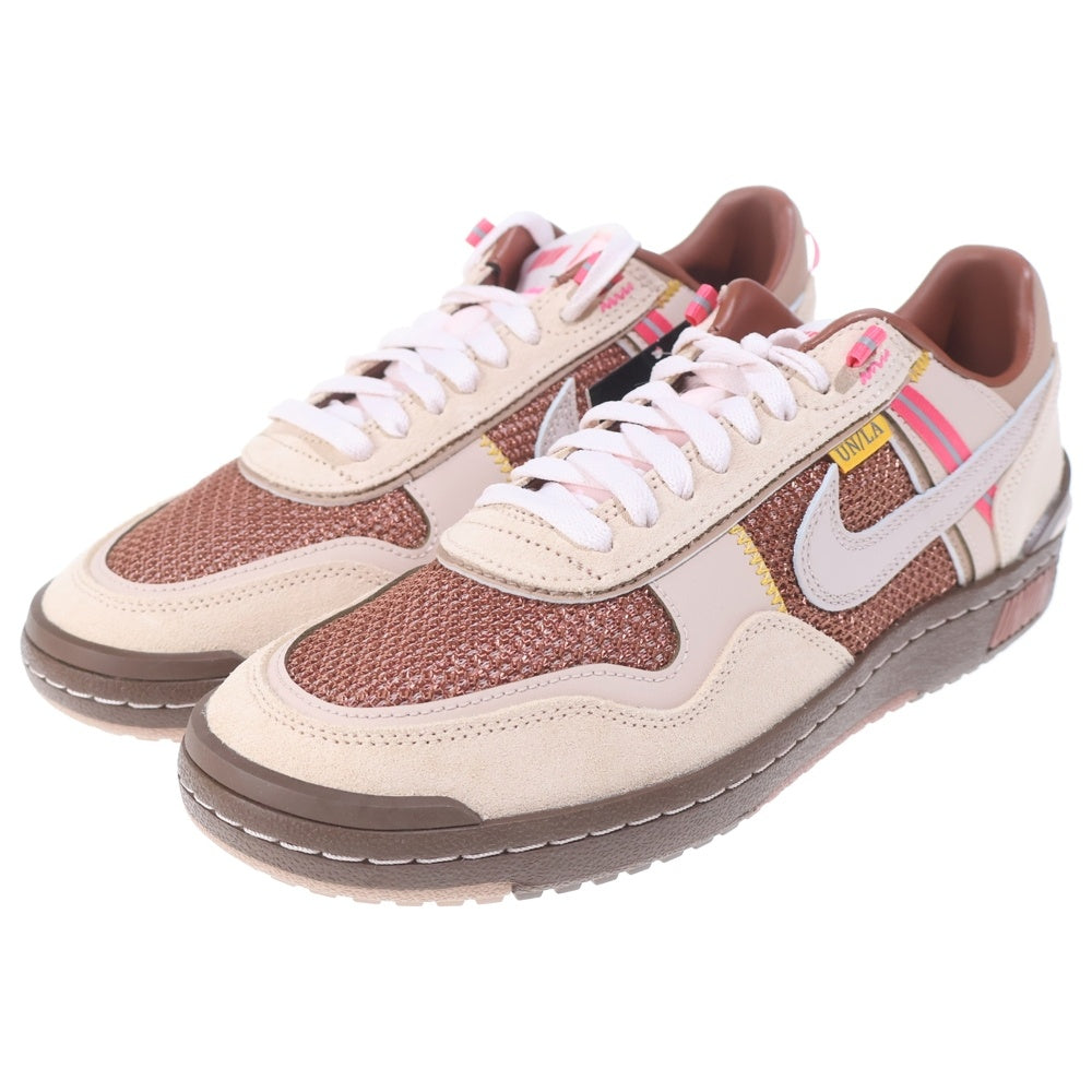 NIKE(ナイキ) ×UNION FIELD GENERAL SP ユニオン フィールド ジェネラル ローカットスニーカー ピンク/ベージュ US9.5/27.5cm FQ9003-200