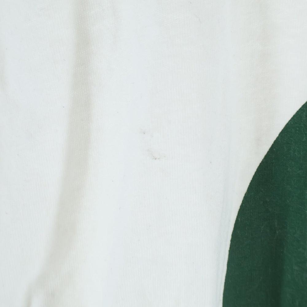 A BATHING APE(アベイシングエイプ) 90s VINTAGE ヴィンテージ ANVILボディ 初期モデル サークル猿顔プリント クルーネック半袖Tシャツ ホワイト