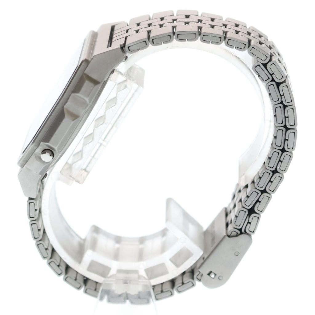 A.P.C(アーペーセー) ×CASIO A1000ACD-7JR カシオ ステンレススチール デジタル時計 ウォレット シルバー