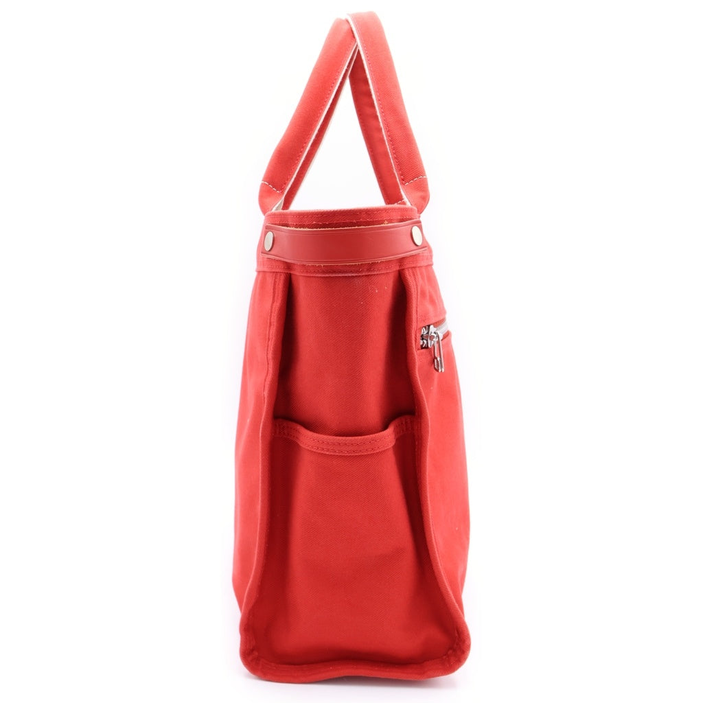 PORTER(ポーター) NAKED TOTE BAG ネイキッド コットンサージトートバッグ レッド 667-19469 レディース