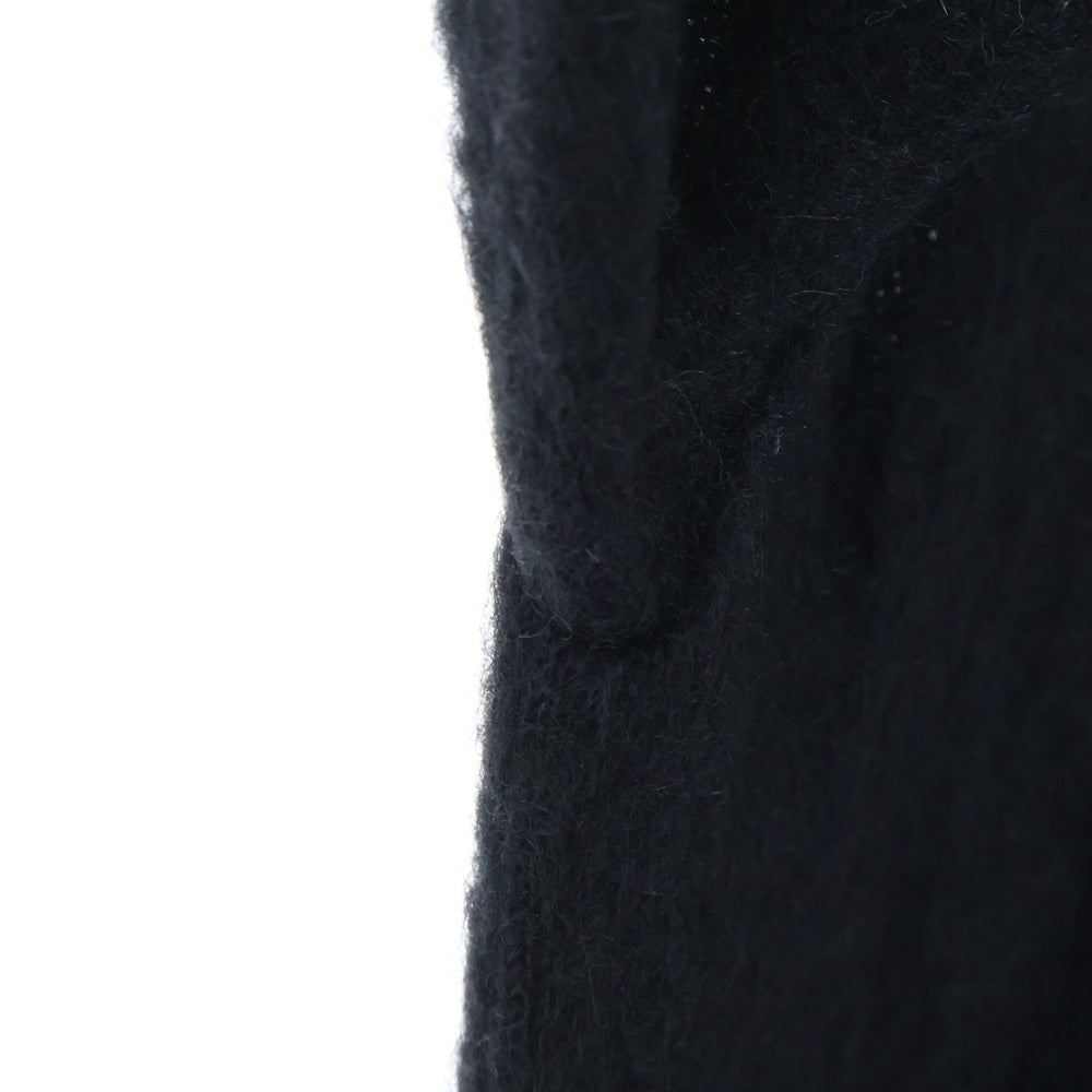 WACKO MARIA(ワコマリア) 23AW MARBLE MOHAIR KNIT CARDIGAN マーブルモヘアニット カーディガン セーター ブラック 23FW-WMK-KN10