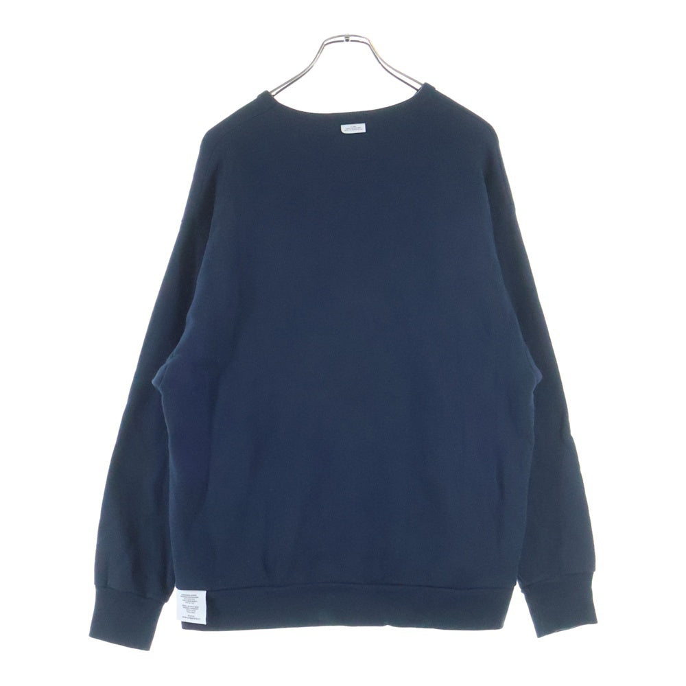 WTAPS(ダブルタップス) 21SS INSECT CREW NECK インセクト クルーネックスウェットシャツ トレーナー ネイビー 211ATDT-CSM18