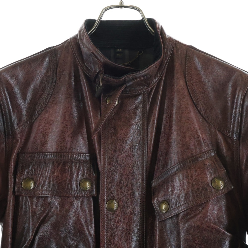 BELSTAFF(ベルスタッフ) TRAIAL MASTER PANTHER JACKET トライアルマスター パンサー レザージャケット レッド 71050068