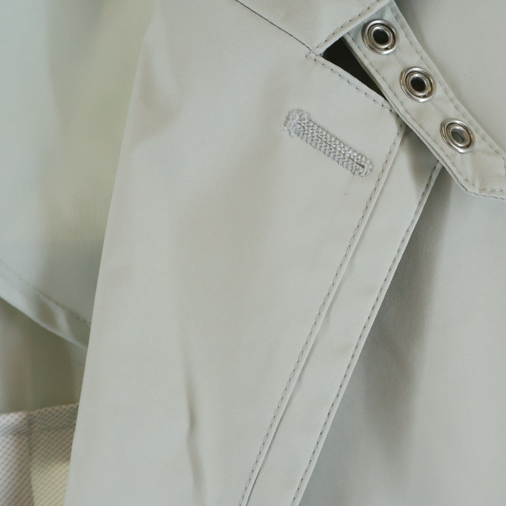 MICHEL KLEIN HOMME(ミッシェルクランオム) コットンライクストレッチ ナイロンテーラードジャケット グレー MNDDM-30430