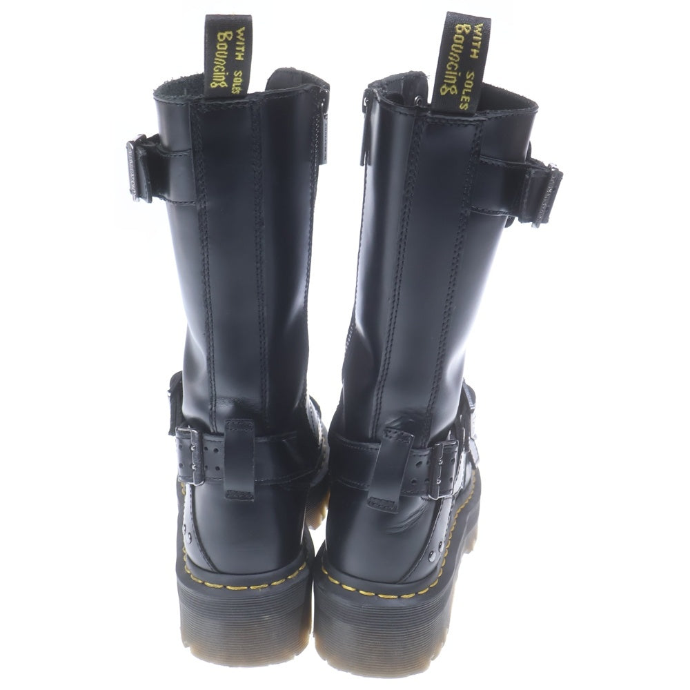 Dr.Martens(ドクターマーチン) 1914 QUAD STRAP クワッドストラップ 14ホール レザーブーツ ブラック レディース