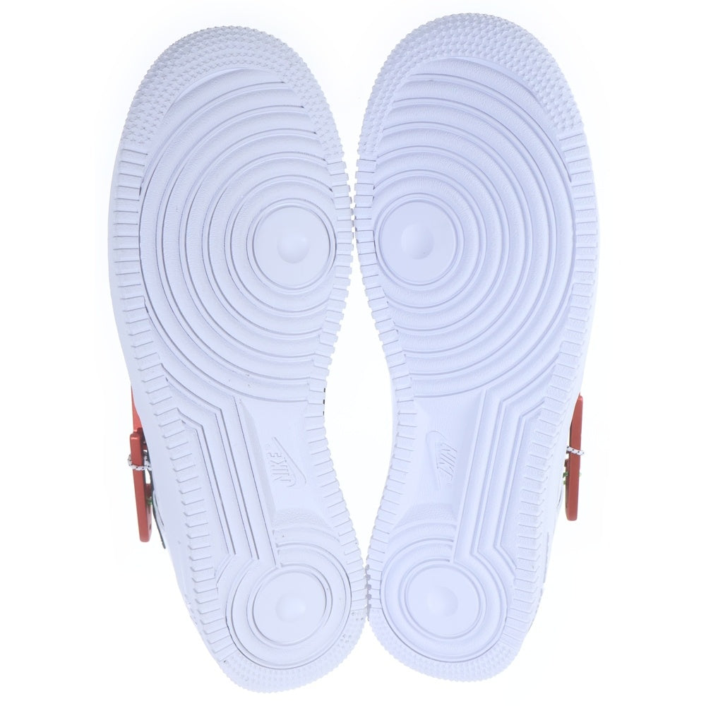 NIKE(ナイキ) AIR FORCE 1 LOW PRM KARABINER SWOOSH エアフォース1 カラビナ スウッシュ ローカットスニーカー ホワイト US9/27cm DH7579-100