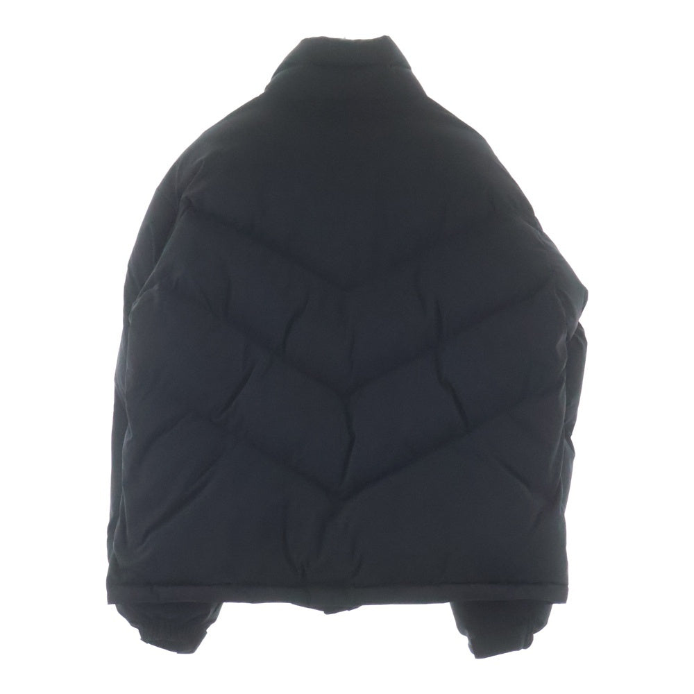 WTAPS(ダブルタップス) 22AW POLY TAFFETA WTVUA ポリータフタ ポリエステル ジップアップ ダウンジャケット ブラック 222BRDT-JKM02