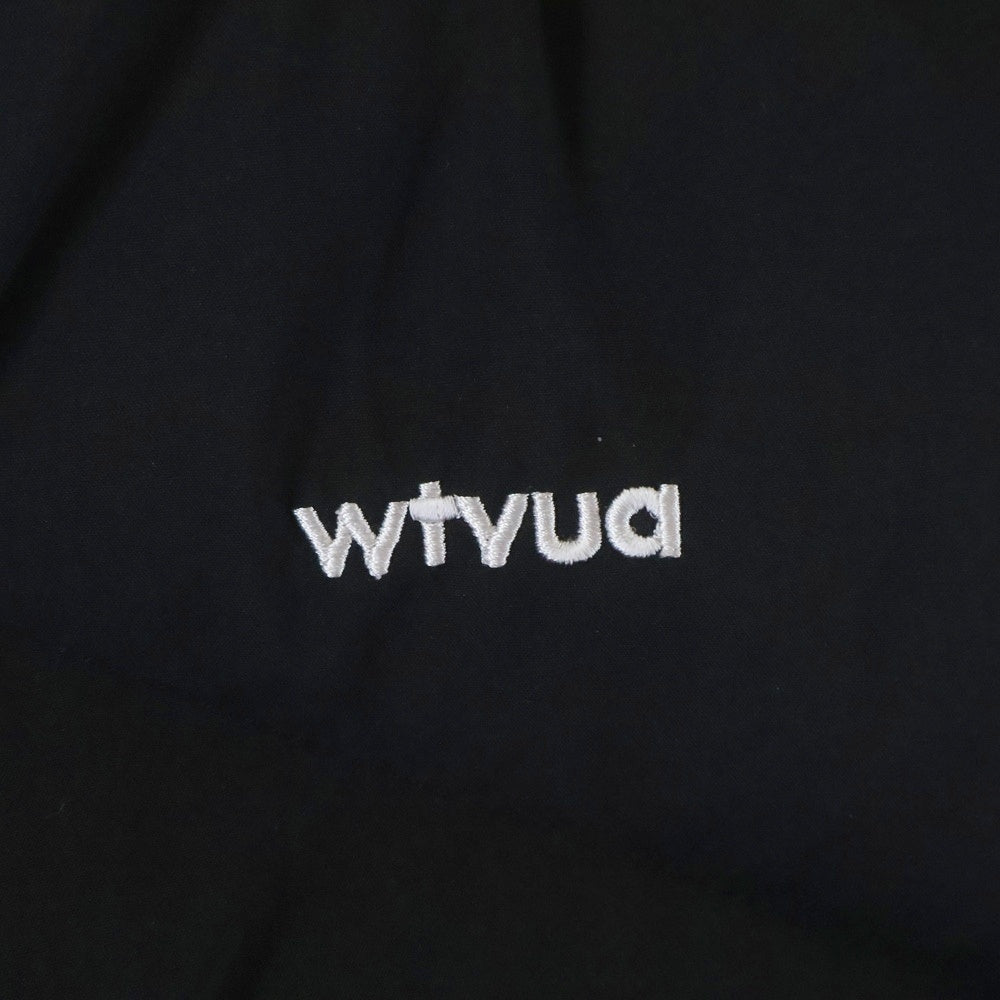WTAPS(ダブルタップス) 22AW POLY TAFFETA WTVUA ポリータフタ ポリエステル ジップアップ ダウンジャケット ブラック 222BRDT-JKM02