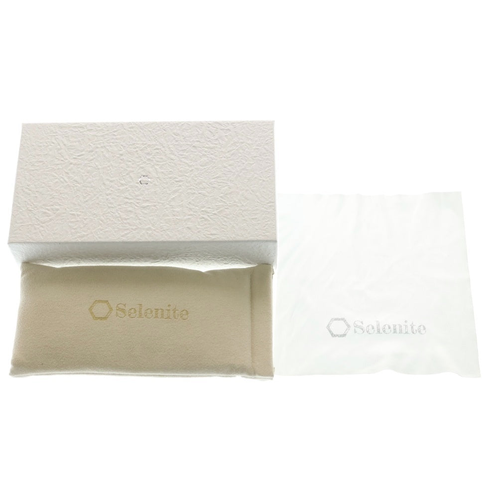 SELENITE(セレナイト) CHARLOTTE シャーロット 石膏像 ウェリントンシェイプ アートペイント サングラス アイウェア メガネ ブラック 013/200