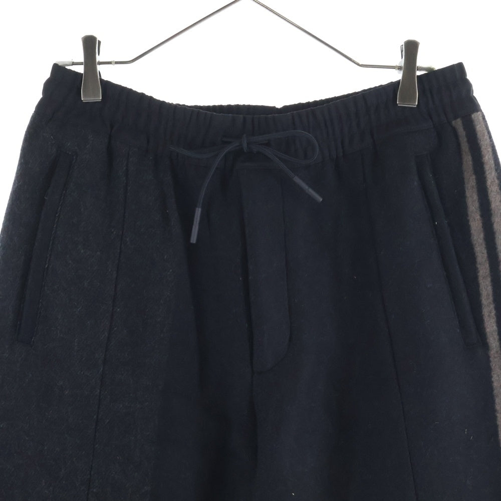 Y-3(ワイスリー) 22AW ENGINEERED 3-STRIPES TRACK PANTS エンジニア 3ストライプ トラックパンツ ブラック HN1967