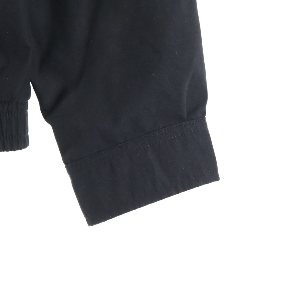 POLO RALPH LAUREN(ポロラルフローレン) 裏地チェック ロゴエンブロイダリー スイングトップ ジップアップジャケット ブラック