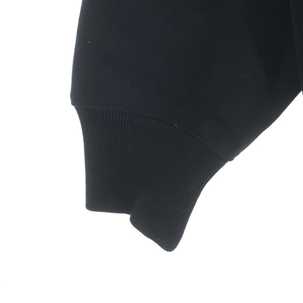 SAPEur(サプール) YEAR OF THE SNAKE HOODIE スネークバックプリント スウェット プルオーバーパーカー ブラック