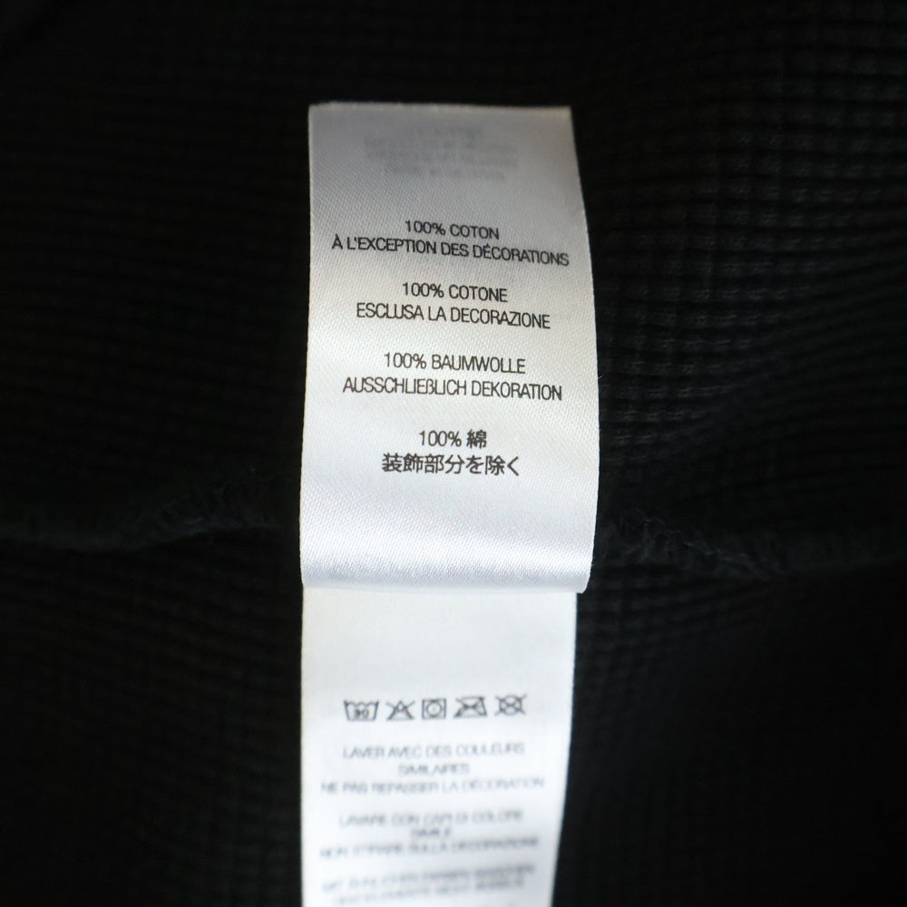 SUPREME(シュプリーム) 25SS Hooded Zip Up Thermal フーデット ジップアップ サーマル パーカー ブラック