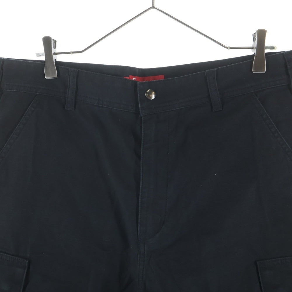 SUPREME(シュプリーム) 25SS Cargo Short カーゴ ジップフライ ショートパンツ ブラック