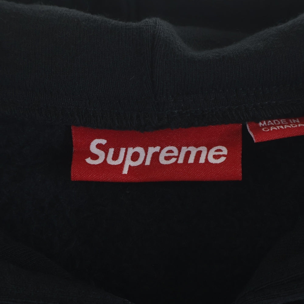 SUPREME(シュプリーム) 25AW S Logo Zip Up Hooded Sweatshirt ロゴ ジップアップ フーデッドスウェットシャツ パーカー ブラック
