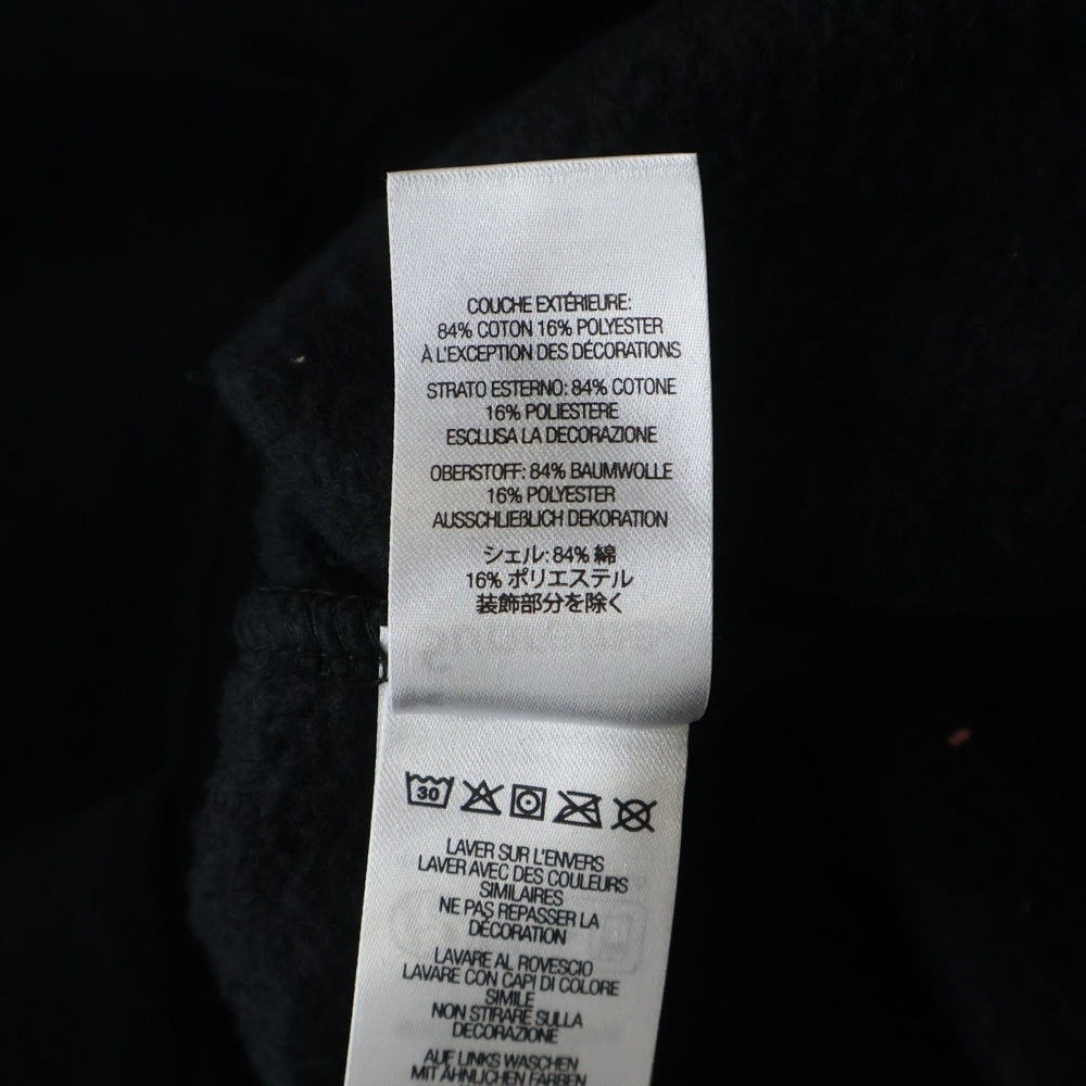 SUPREME(シュプリーム) 25AW S Logo Zip Up Hooded Sweatshirt ロゴ ジップアップ フーデッドスウェットシャツ パーカー ブラック
