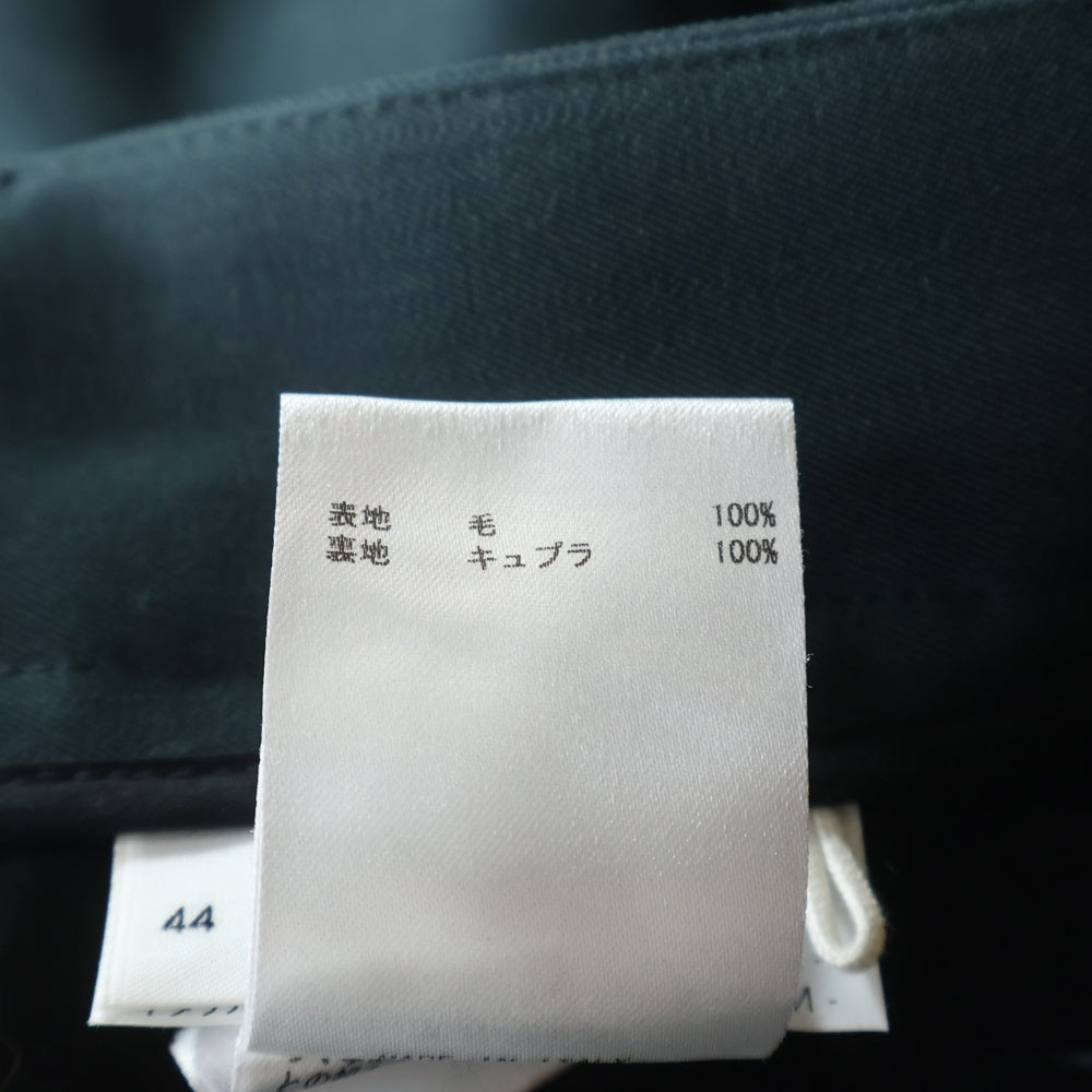 JIL SANDER(ジルサンダー) センタープレス ウール ジップアップ トラウザー ストレートパンツ グリーン JSMU310801MU20290021