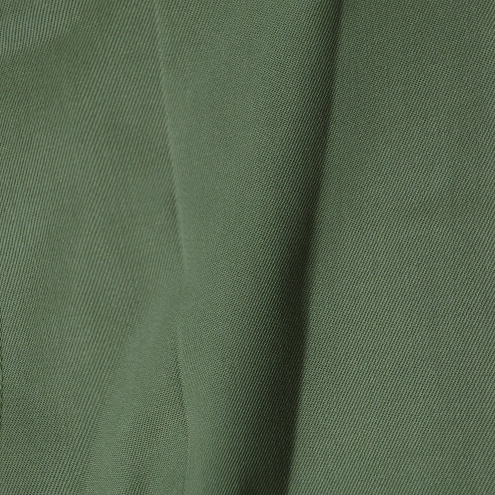 JIL SANDER(ジルサンダー) マルチポケットデザイン ジップアップ ウール トラウザー カーゴパンツ カーキ JSMU310401MU20200021