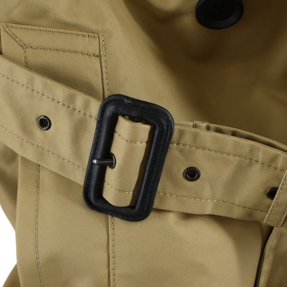 COACH(コーチ) コットン混 ベルテッド トレンチコート ベージュ F33778