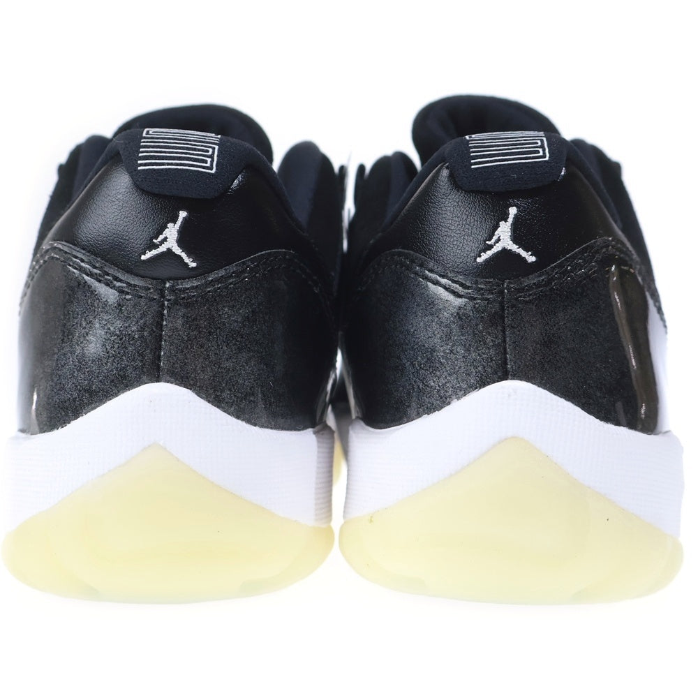 NIKE(ナイキ) AIR JORDAN 11 RETRO LOW BARONS エアジョーダン11 レトロ バロンズ ローカットスニーカー ブラック/ホワイト US8/26cm 528895-010