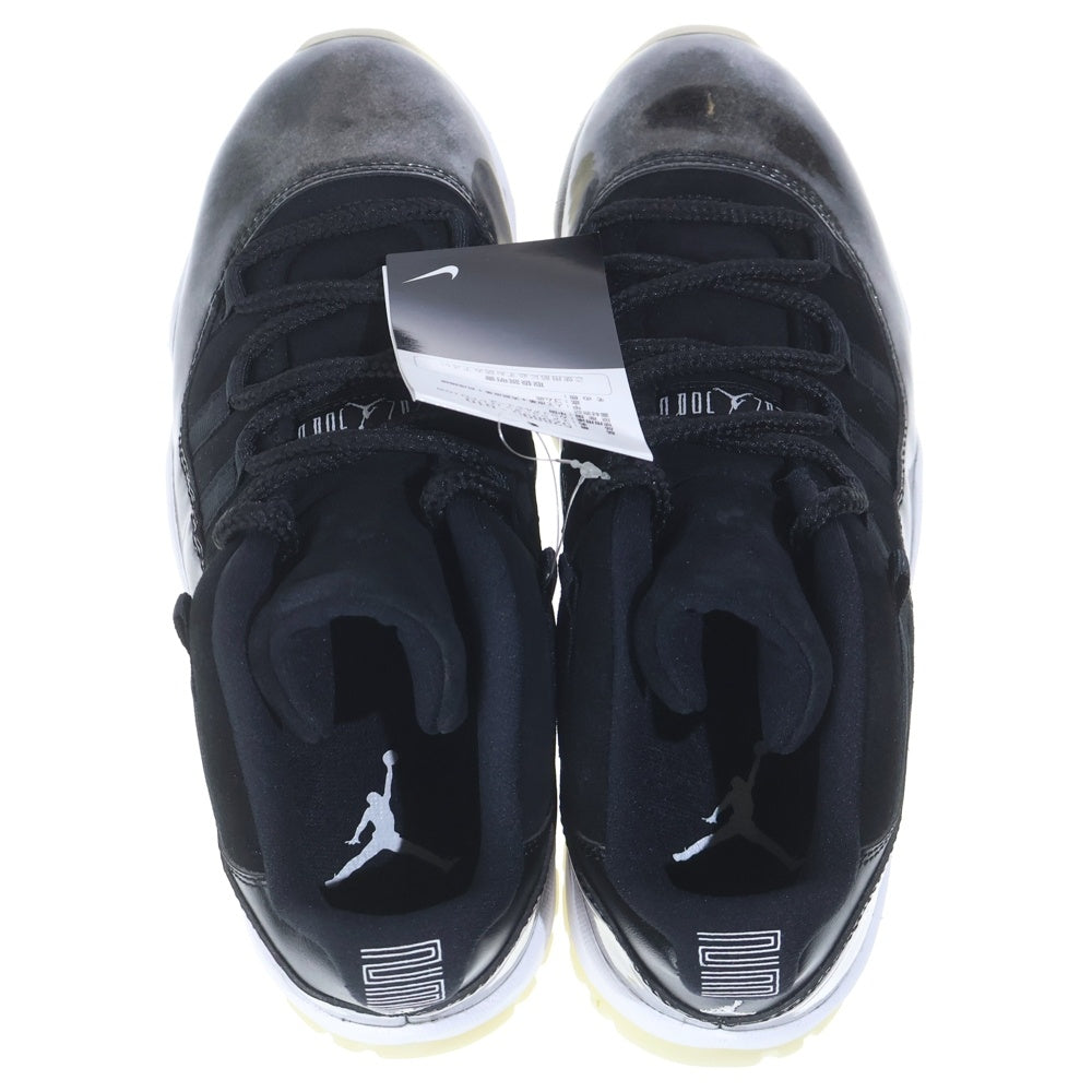 NIKE(ナイキ) AIR JORDAN 11 RETRO LOW BARONS エアジョーダン11 レトロ バロンズ ローカットスニーカー ブラック/ホワイト US8/26cm 528895-010