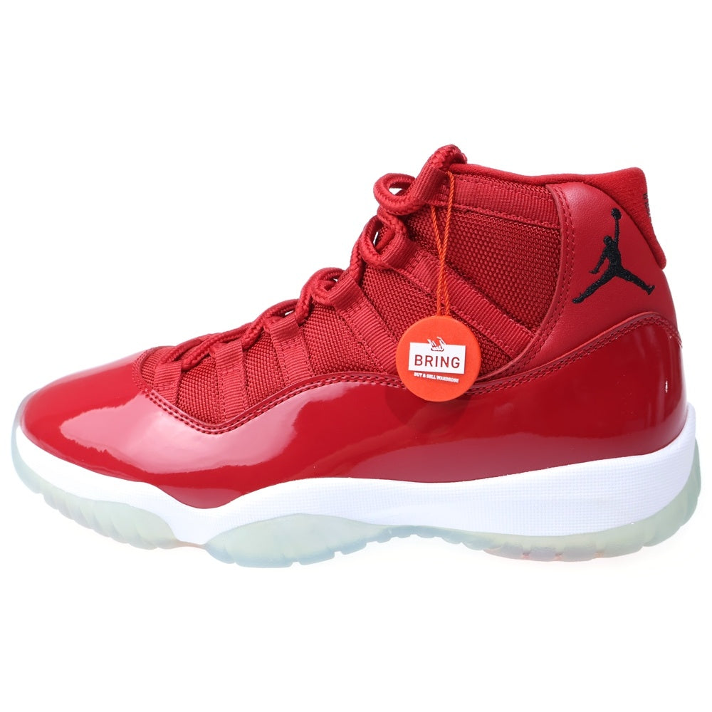 NIKE(ナイキ) AIR JORDAN 11 RETRO WIN LIKE 96 エアジョーダン レトロ ウィンライク96 ハイカットスニーカー レッド/ホワイト US8/26cm 378037-623