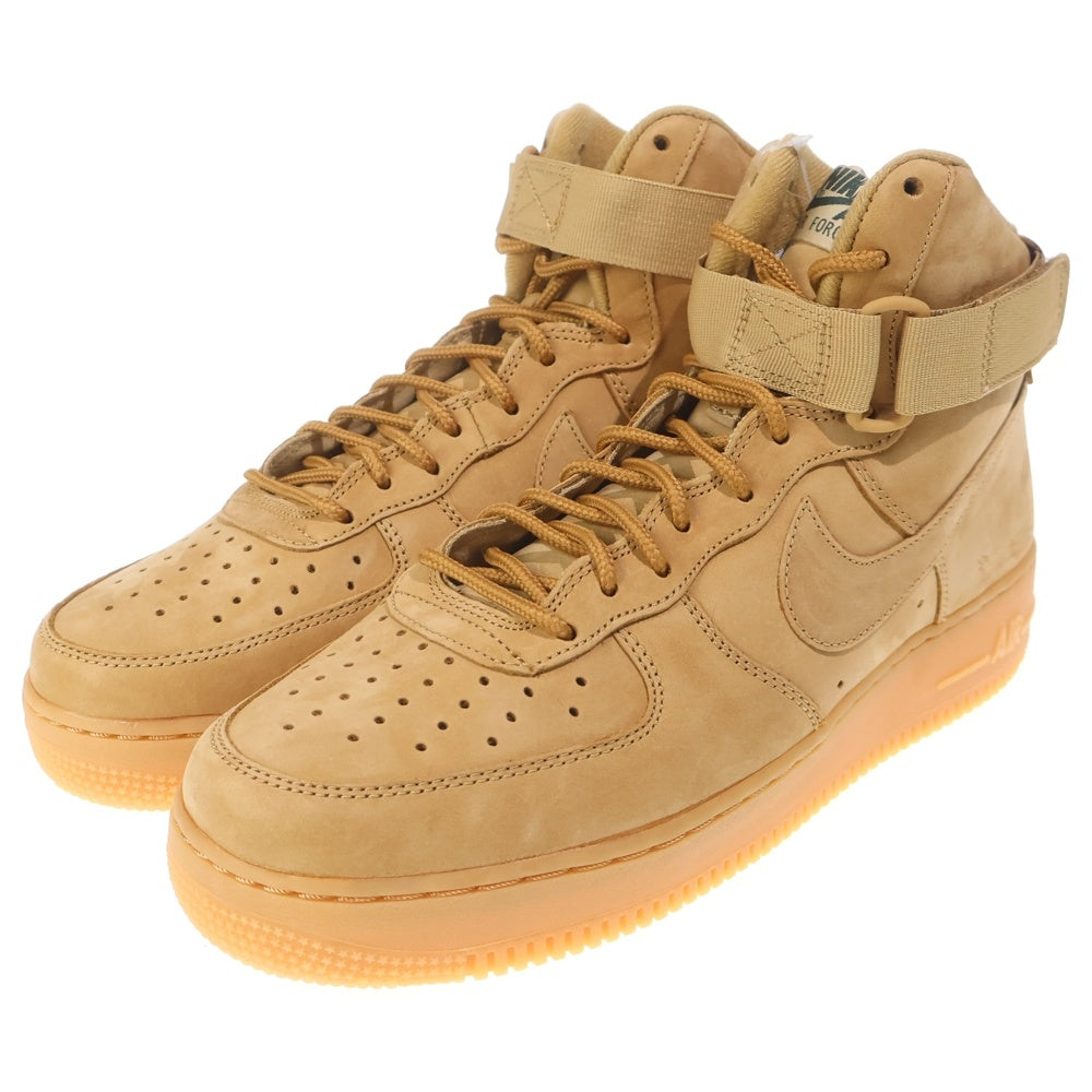 NIKE(ナイキ) AIR FORCE 1 HIGH 07 LV8 FLAX WHEAT エアフォース1 フラックス ウィート ハイカットスニーカー ブラウン US8/26cm 882096-200
