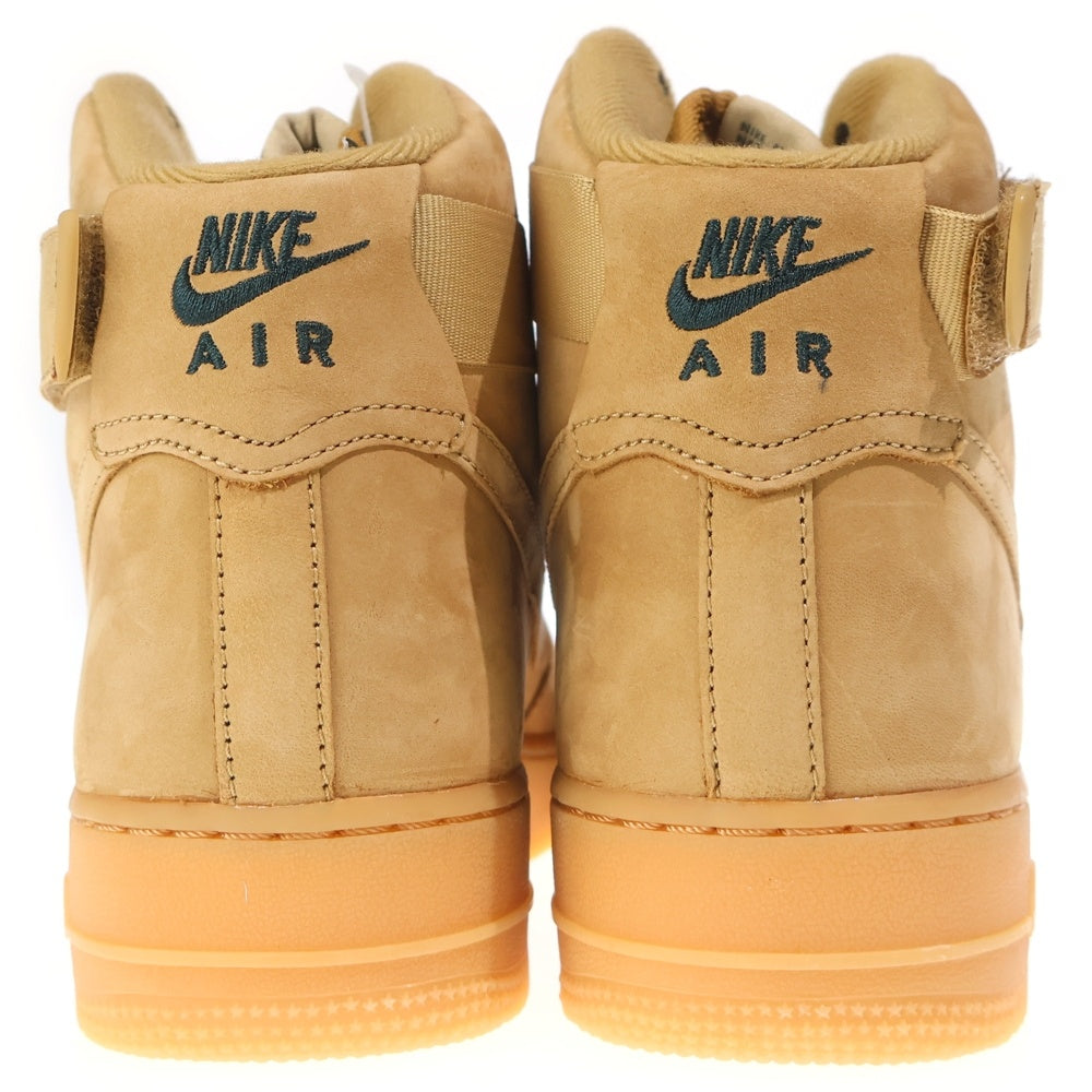 NIKE(ナイキ) AIR FORCE 1 HIGH 07 LV8 FLAX WHEAT エアフォース1 フラックス ウィート ハイカットスニーカー ブラウン US8/26cm 882096-200
