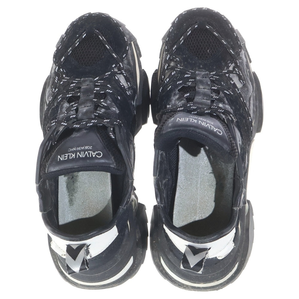 Calvin Klein(カルバンクライン) 205W39NYC STRIKE 205 ストライク ローカット ダッドスニーカー ブラック