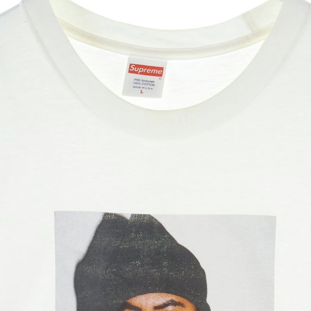 SUPREME(シュプリーム) 17AW Nas Tee ナスティナズ クルーネック半袖Tシャツ カットソー ホワイト
