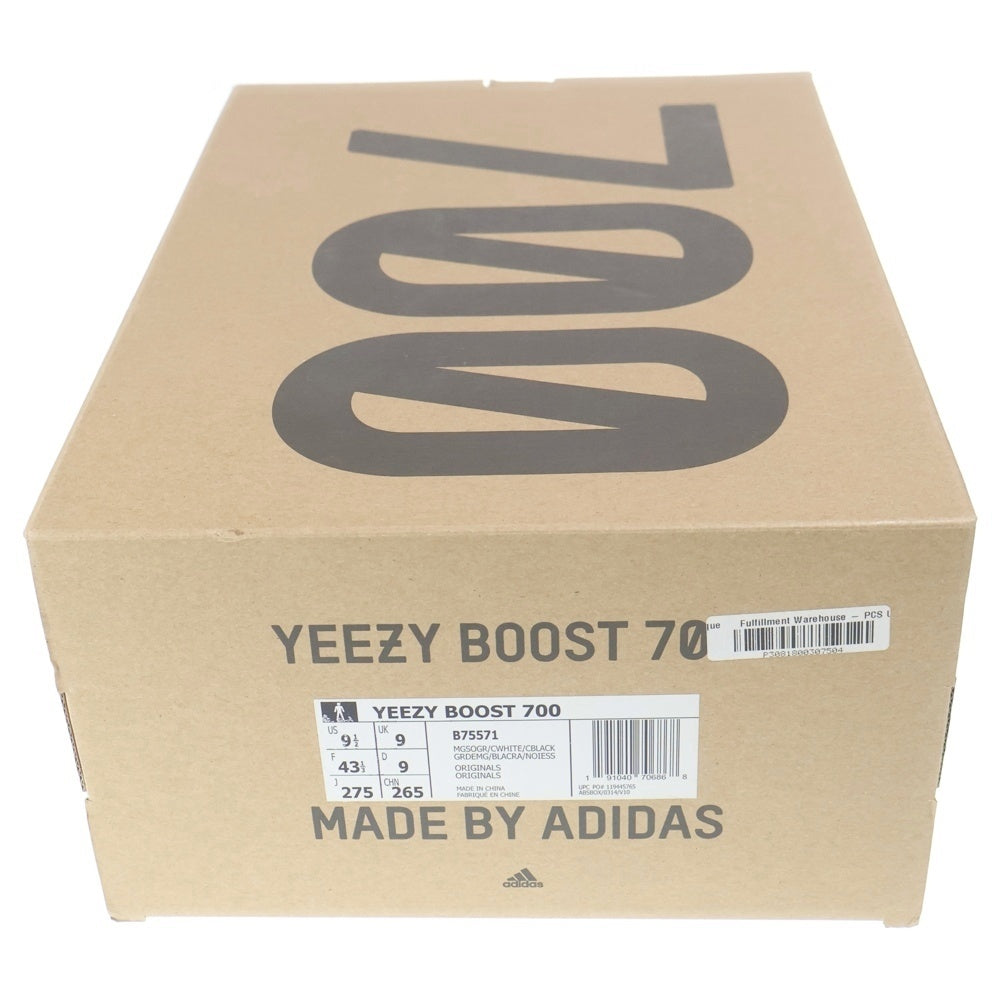 adidas(アディダス) YEEZY BOOST 700 Wave Runner イージーブースト ウェーブランナー ローカットスニーカー グレー US9.5/27.5cm B75571