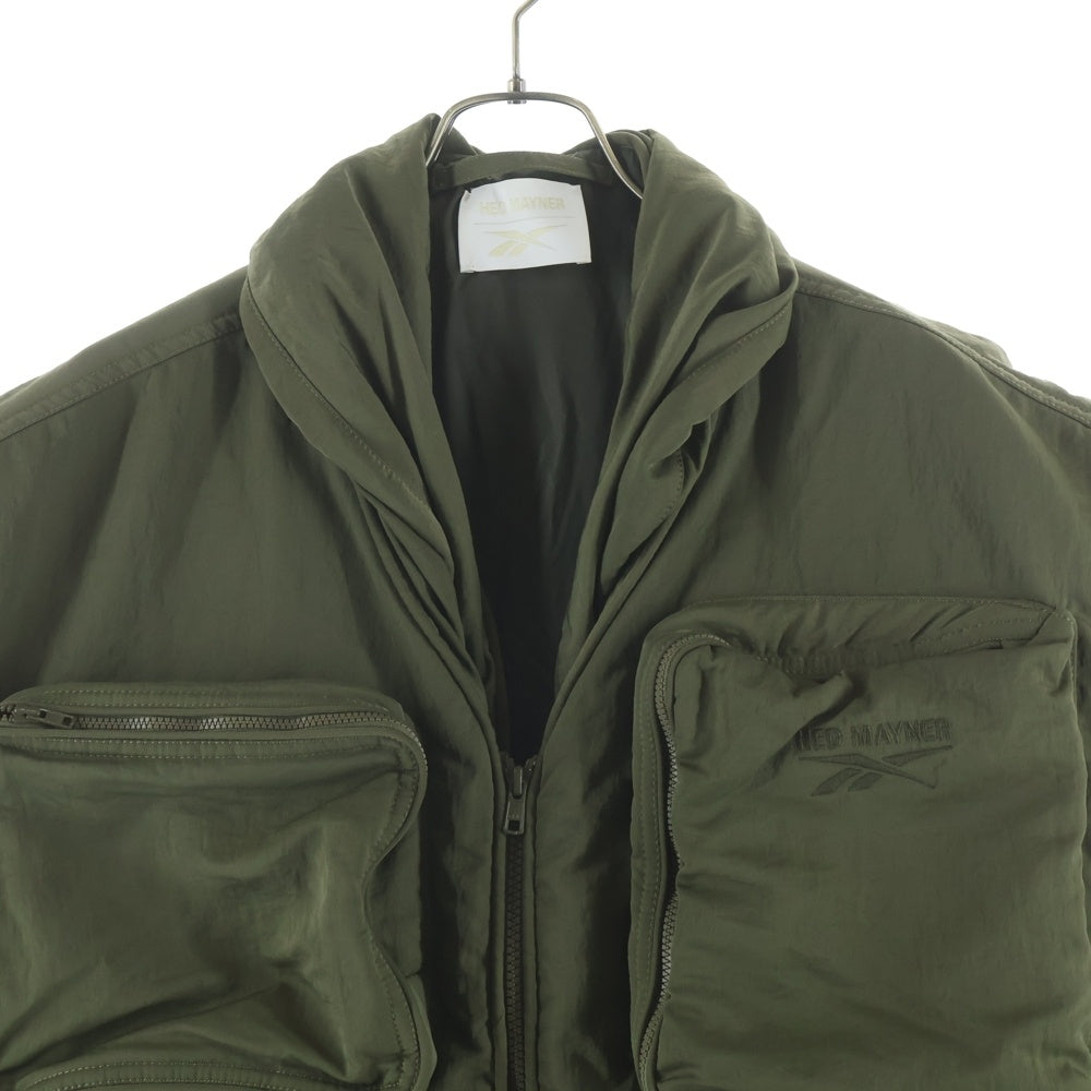 HED MAYNER(ヘドメイナー) ×REEBOK POCKETED ARMY BEST リーボック ポケット アーミー ベスト カーキ RMEX003C99FAB0015600