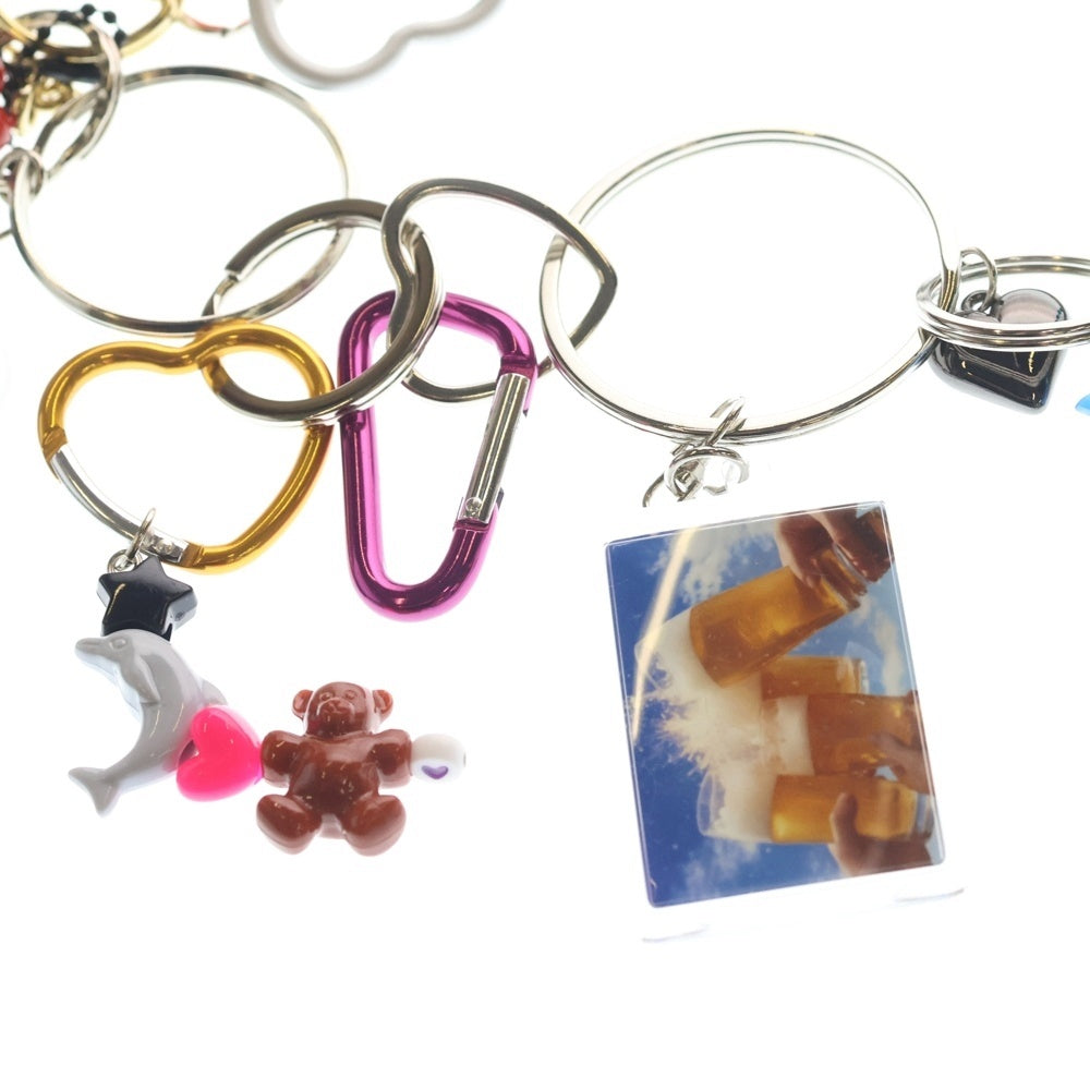 doublet(ダブレット) 24AW ×ST COMPANY別注 7 WORDS KEYCHAIN エスティー 7ワード キーチェーン シルバー 24AW97ST11 レディース