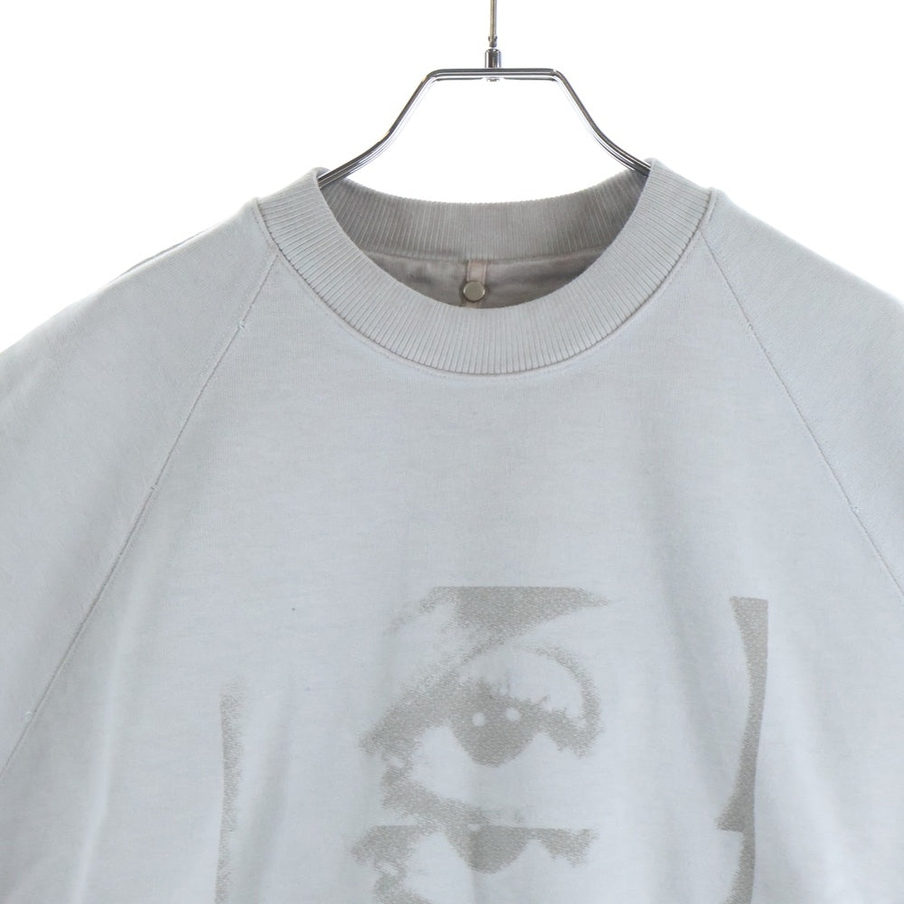 OAMC(オーエーエムシー) アイプリント ノースリーブスウェットカットソー グレー OAMQ703485