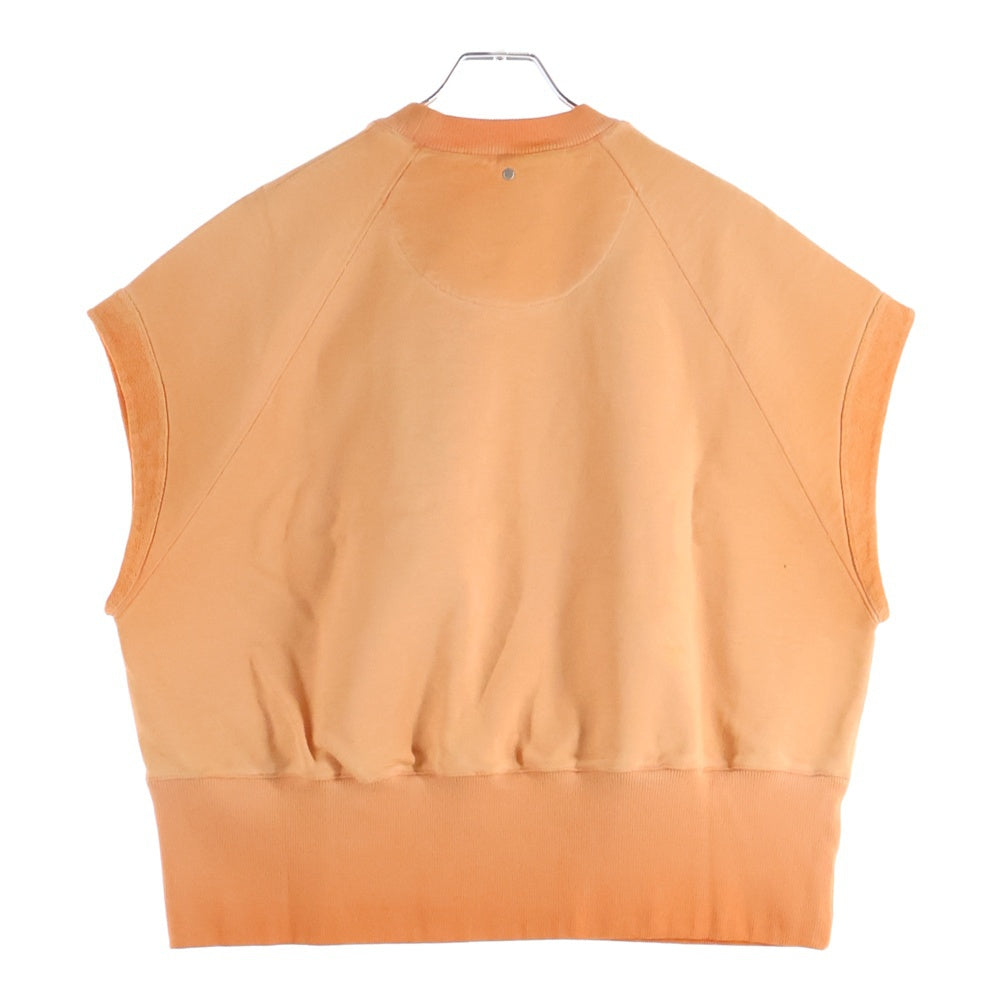 OAMC(オーエーエムシー) アイプリント ノースリーブスウェットカットソー オレンジ OAMQ703485