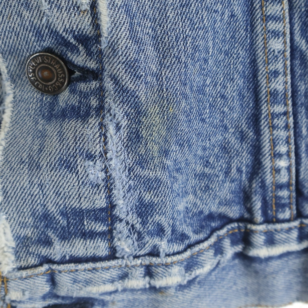 Levi's(リーバイス) 70505 裏地ブランケット デニム トラッカージャケット インディゴ