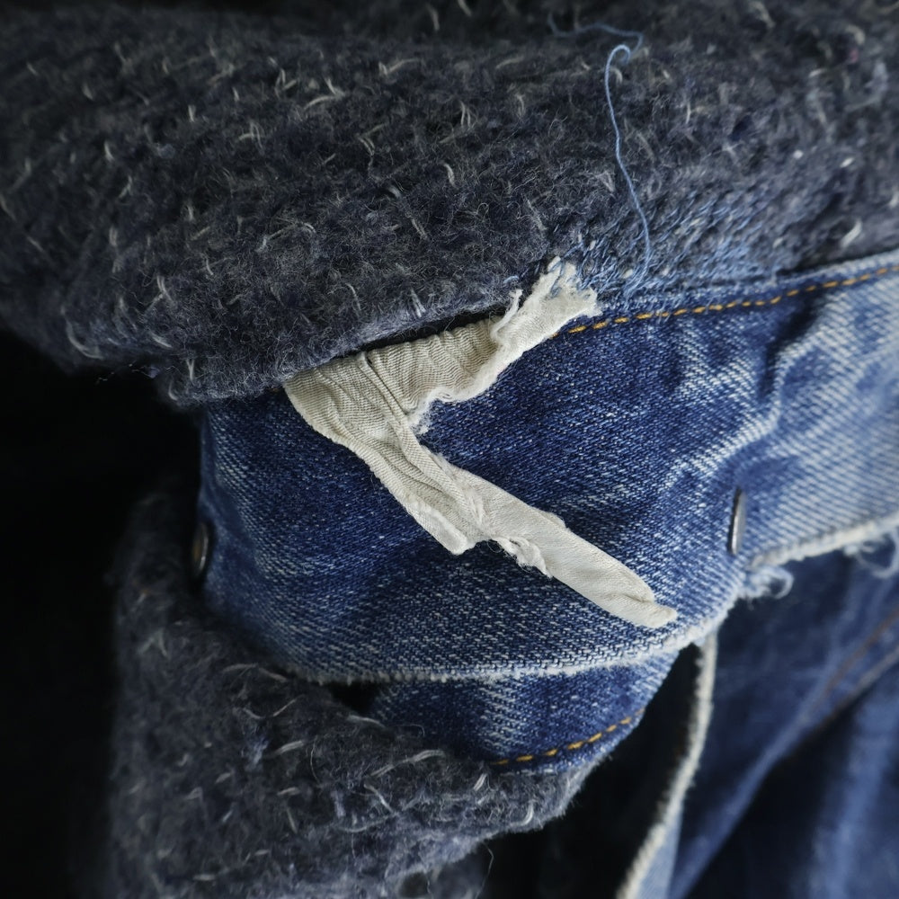 Levi's(リーバイス) 70505 裏地ブランケット デニム トラッカージャケット インディゴ