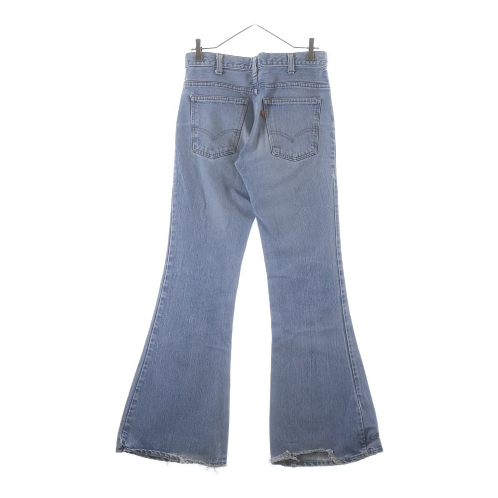 Levi's(リーバイス) 70S VINTAGE 684 ヴィンテージ ブランクタブ オレンジタブ デニムフレアパンツ ビッグベル ベルボトム インディゴ 684-0217