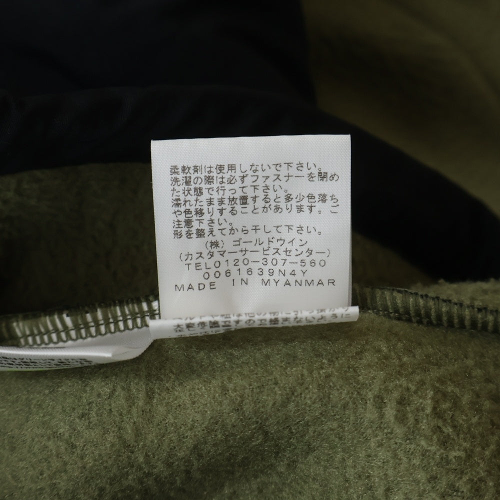 THE NORTH FACE(ザノースフェイス) STEEP TECH ZIP FLEECE スティープ テック ジップアップフリースジャケット グリーン/ブラック NA62001