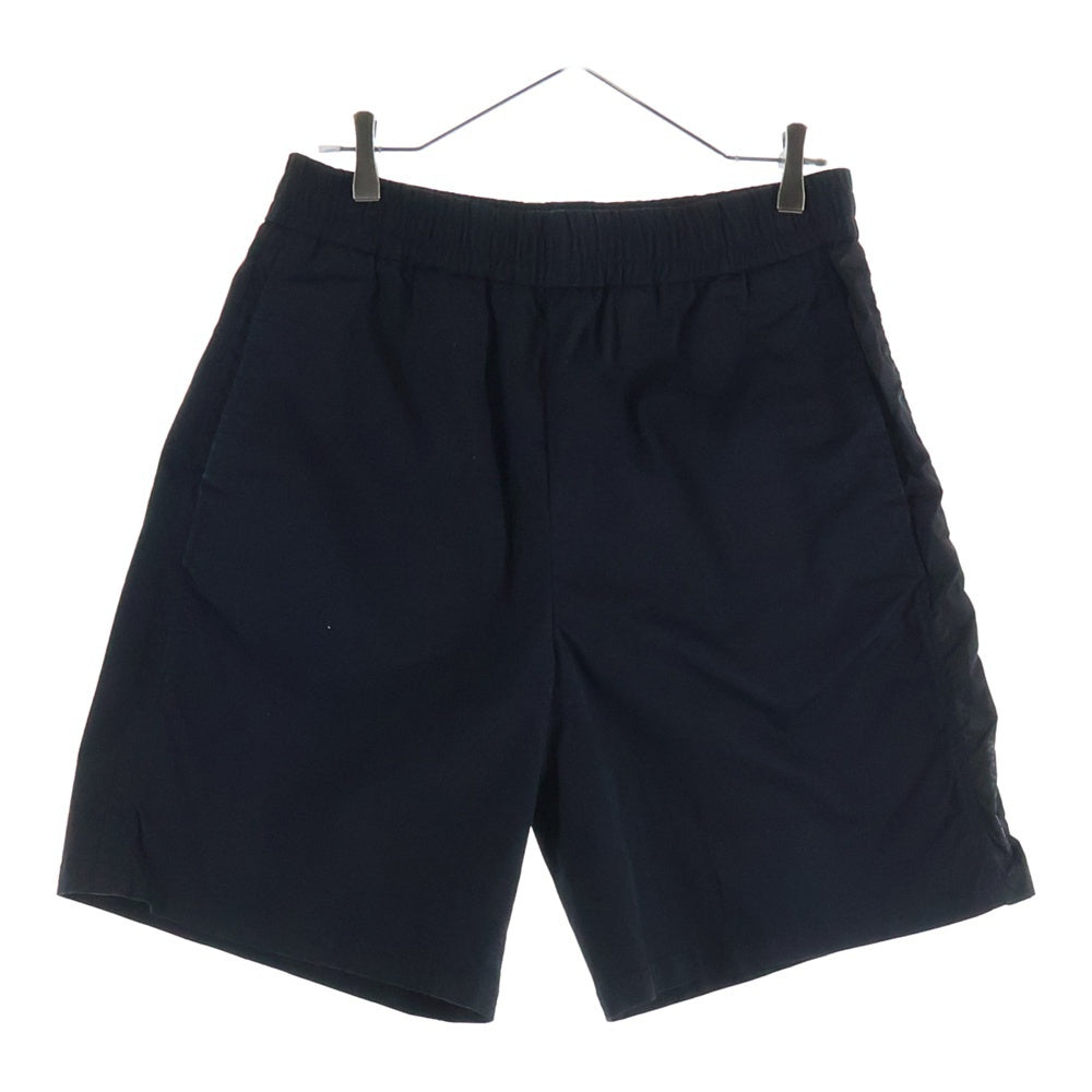 MONCLER(モンクレール) 21SS PANTALONE サイドナイロン切り替え コットンハーフパンツ ショーツ ブラック G10912B71900 57448