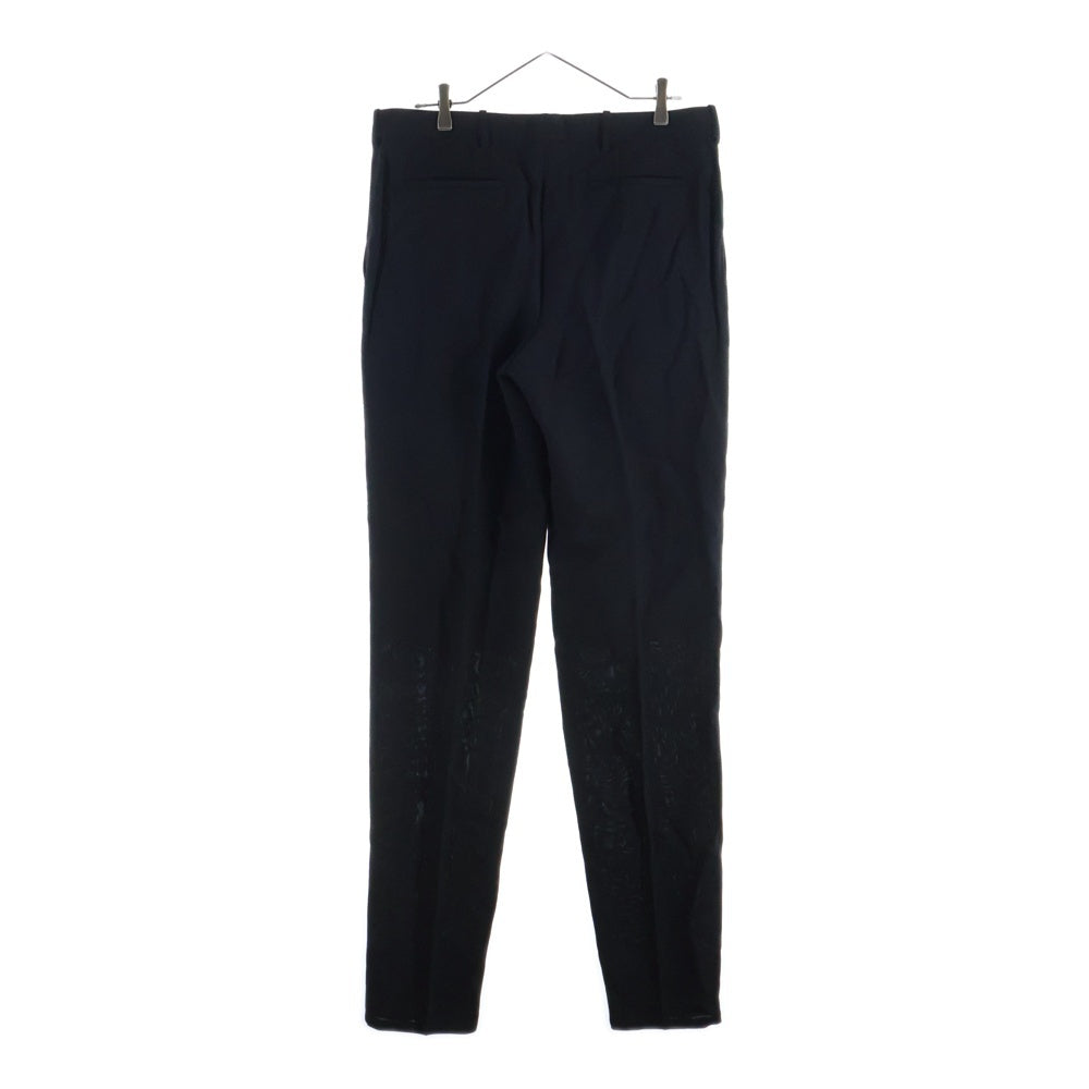 BALENCIAGA(バレンシアガ) レーヨン混 2タック ウールスラックスパンツ ブラック 314089 TKD07