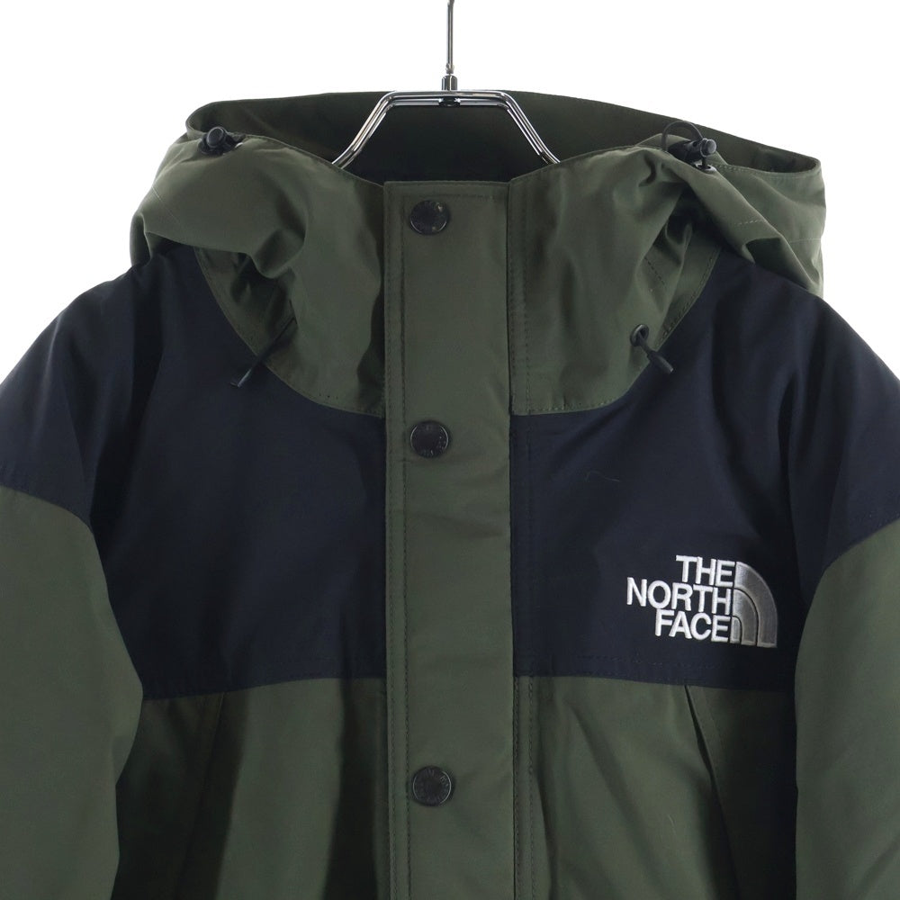 THE NORTH FACE(ザノースフェイス) MOUNTAIN DOWN JACKET GORE-TEX ゴアテックス フーデッドマウンテンダウンジャケット カーキ ND92237