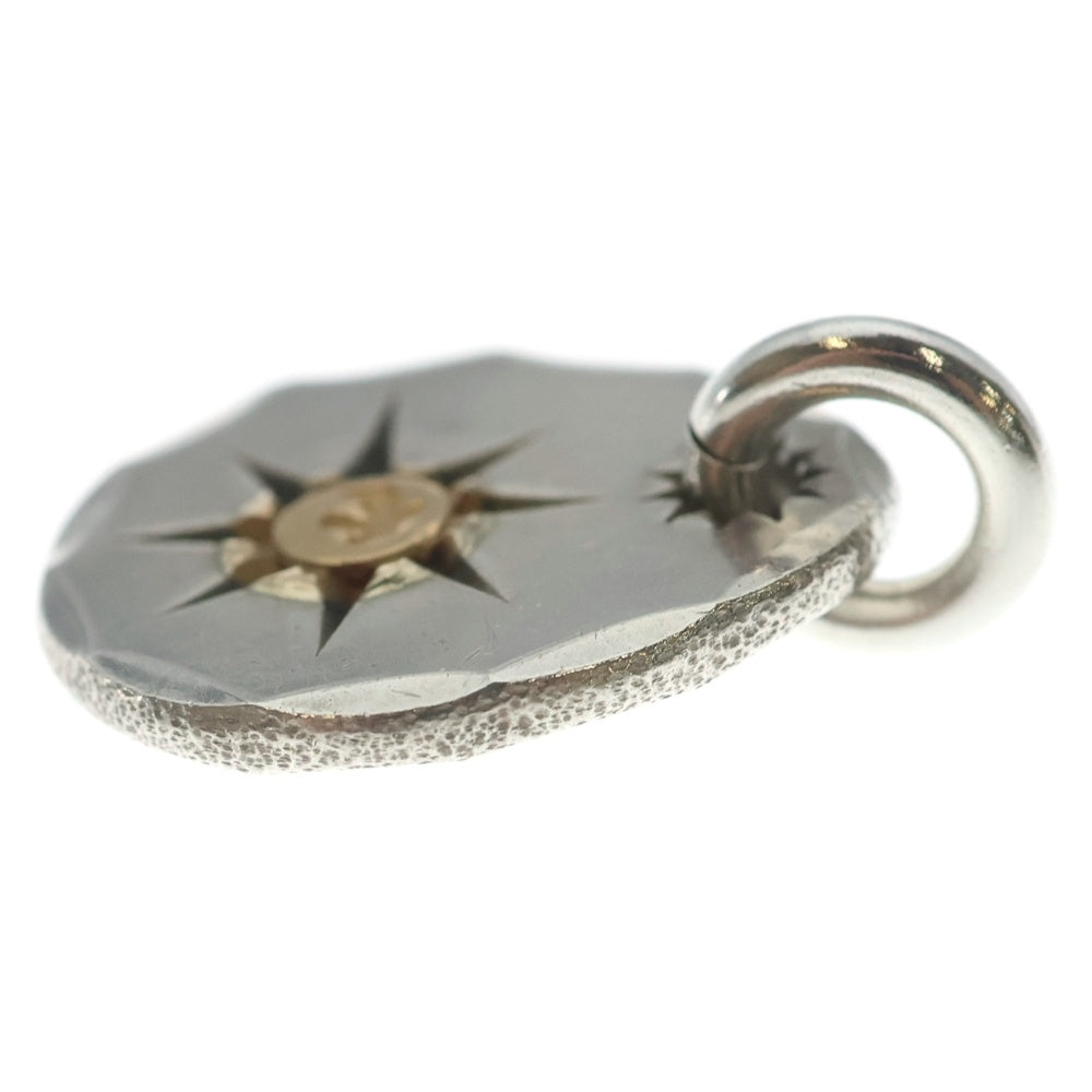 goro's(ゴローズ) たたきメタル小 ペンダントトップ シルバー/ゴールド